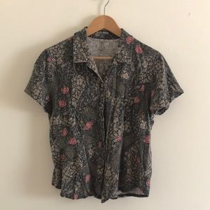 3 for $20 Botanical Buttondown